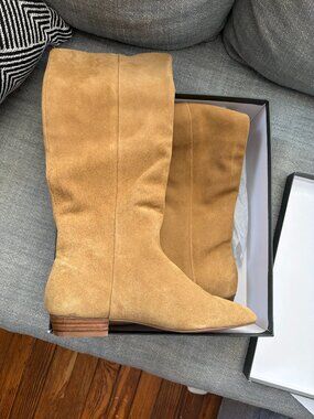 NWT Silent D Monika Tan Suede Boot